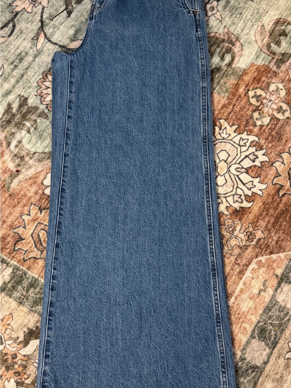 Madewell Women's Straight-Leg Jeans in Blue Denim